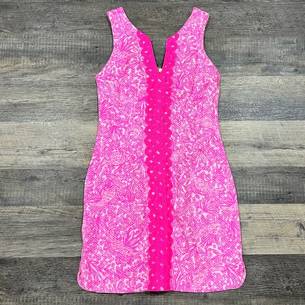 Size 6 Lilly for Target Pink Shift Dress